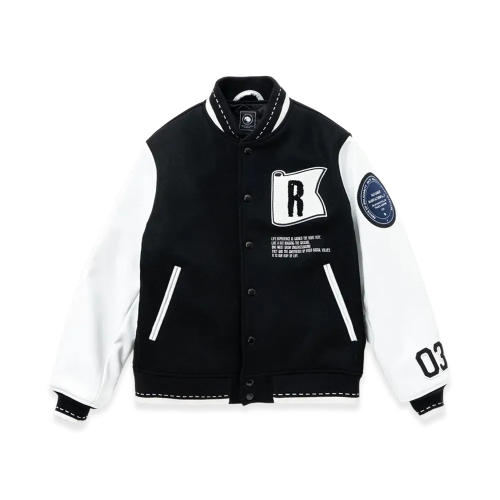 RATS Varsity Jacket "Black"