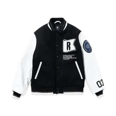 RATS Varsity Jacket "Black"