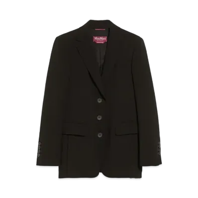 Max Mara Terni Triacetate Caddy Jacket "Black"