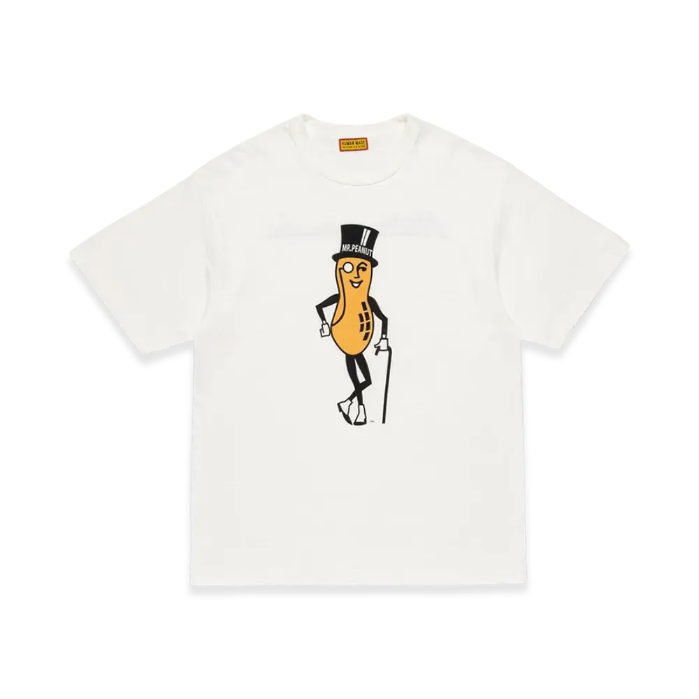 HUMAN MADE Mr.Peanut Graphic T-Shirt "White"
