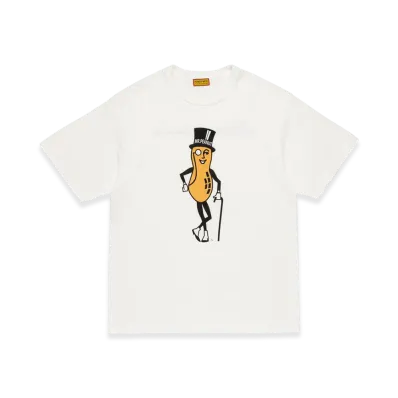 HUMAN MADE Mr.Peanut Graphic T-Shirt "White"