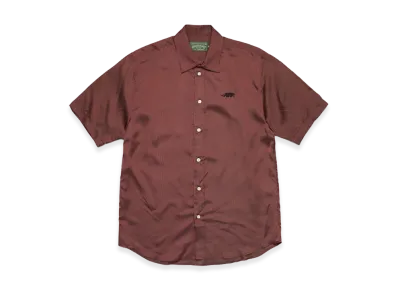 DENIM TEARS DT Panther Button Up "Red"