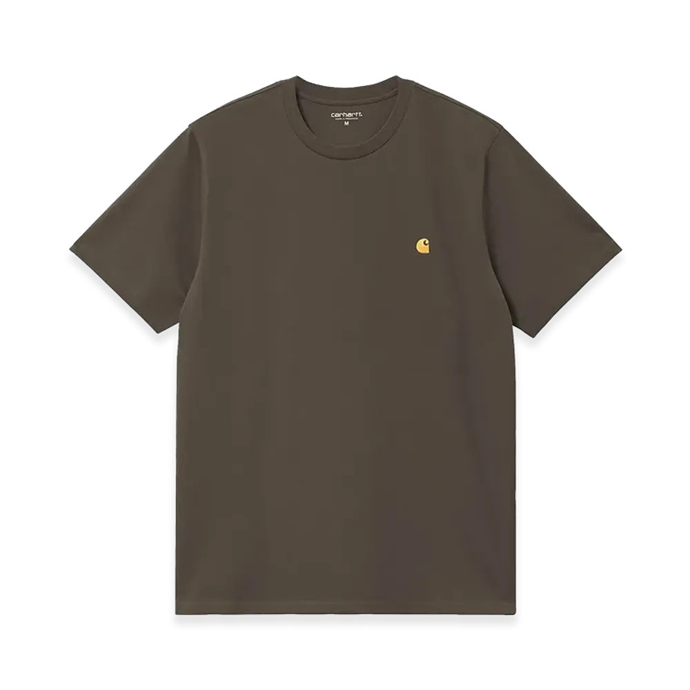 Carhartt WIP S/S Chase T-Shirt "Shungite/Gold"