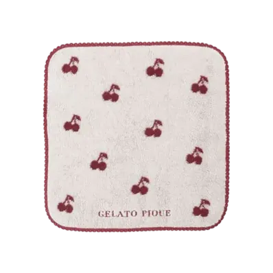 GELATO PIQUE Cherry Hand Towel "Red"