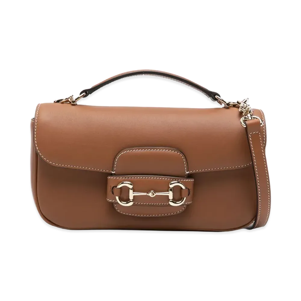 GUCCI Women's Bags "Leather Brown"