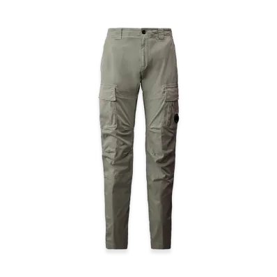 C.P. Company Stretch Sateen Ergonomic Lens Cargo Pants "Silver Blue"