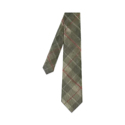 Paul Smith Tartan Check Tie "DarkGreen"