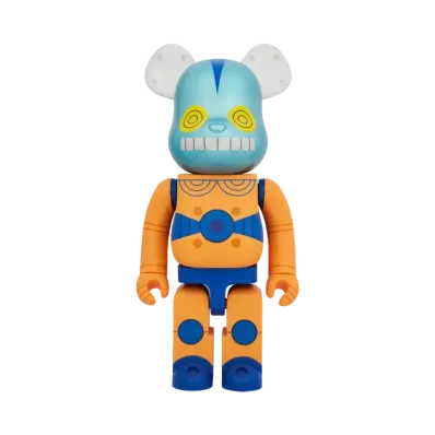 MEDICOM TOY "BEARBRICK" HxS ORANGE 1000%