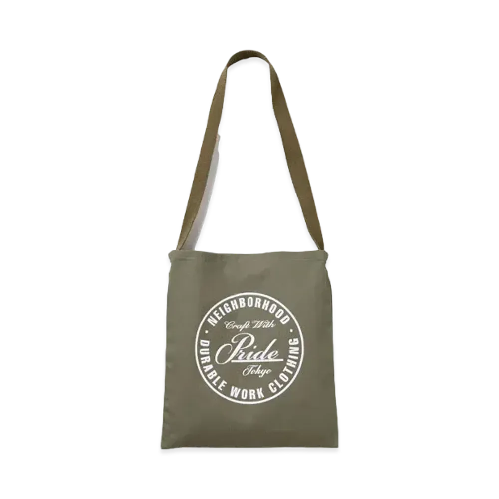 NEIGHBORHOOD Logo Shoulder Bag "Olive Drab"