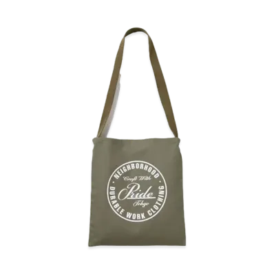 NEIGHBORHOOD Logo Shoulder Bag "Olive Drab"