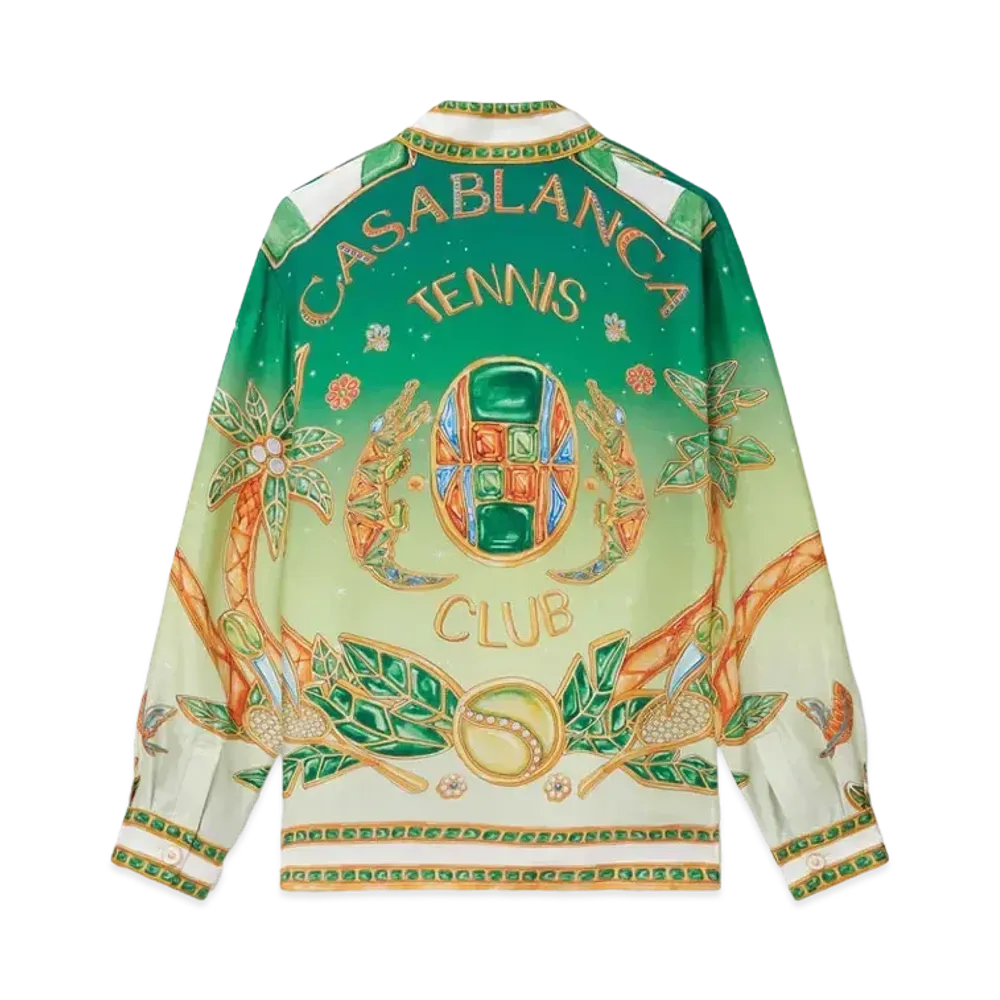 Casablanca Joyaux D'Afrique Silk Shirt "Multi"