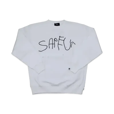 SAPEur AOI SWEAT "White"