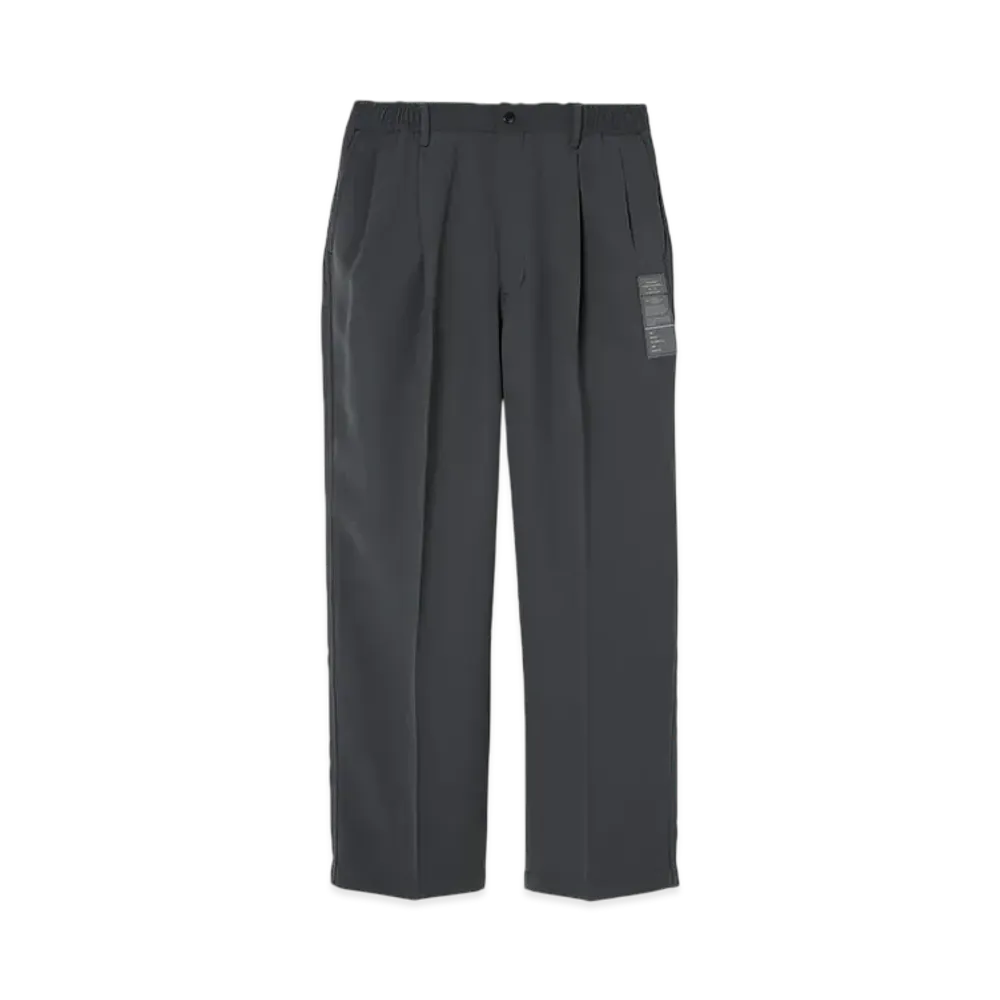 N.HOOLYWOOD Double Tuck Trousers "Charcoal"