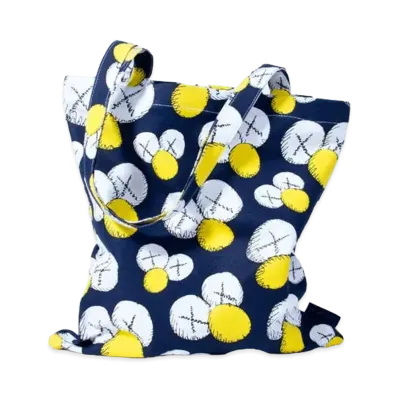 KAWS BFF Tote Bag "Navy"