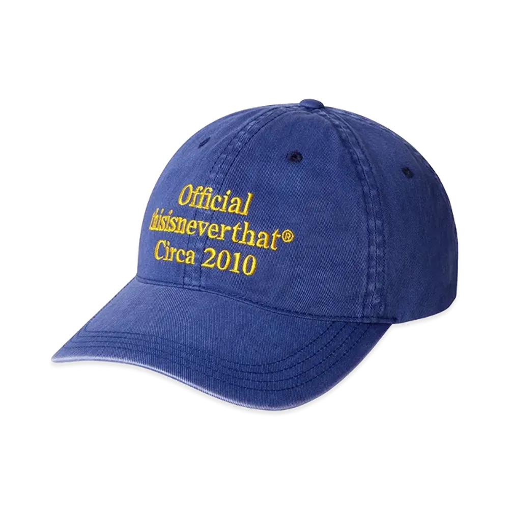 thisisneverthat Overdyed Times Cap "Royal"