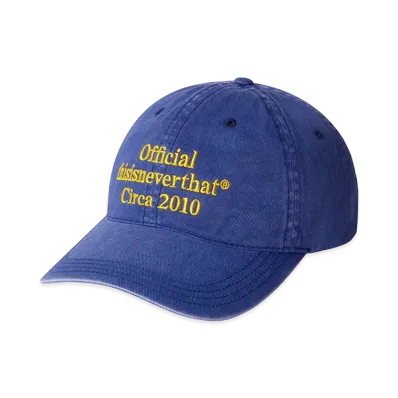 thisisneverthat Overdyed Times Cap "Royal"