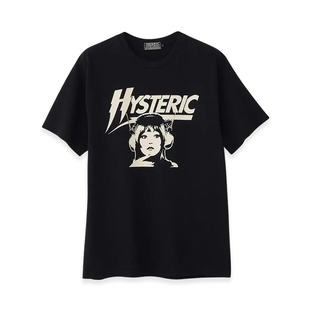 HYSTERIC GLAMOUR Hi-Fi Club T-Shirt "Black"