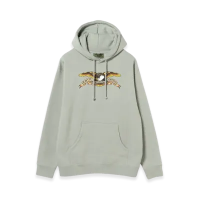ANTI HERO Basic Eagle Hoodie "Dusty Sage/Black Mult"