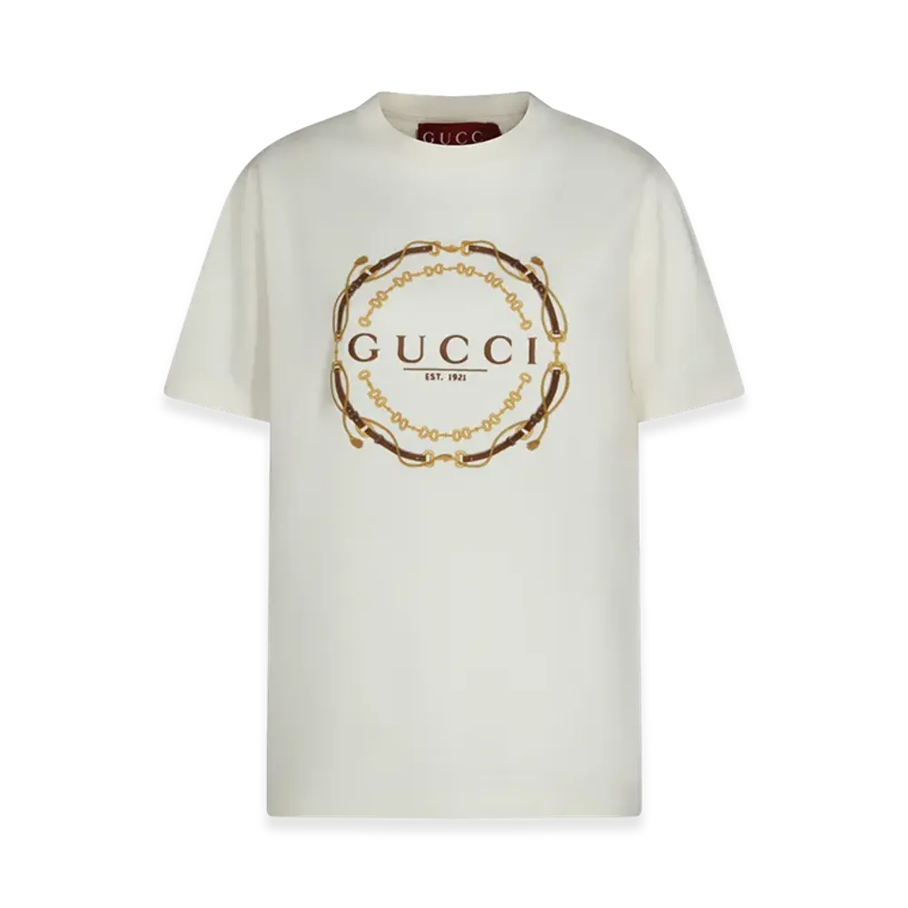 GUCCI Women's Cotton Oversize T-Shirt "Multicolor"