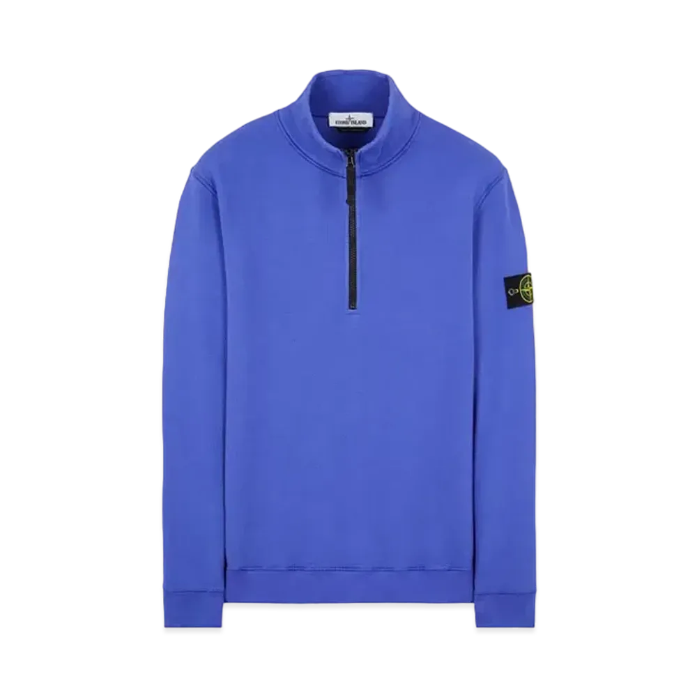 Stone Island 61920 BRUSHED COTTON FLEECE "Periwinkle"