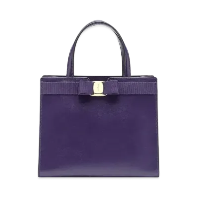 Salvatore Ferragamo Tote Bag "Deep Purple"