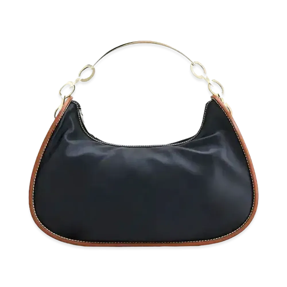 TOD'S Hobo Bag In Leather Small "Black"