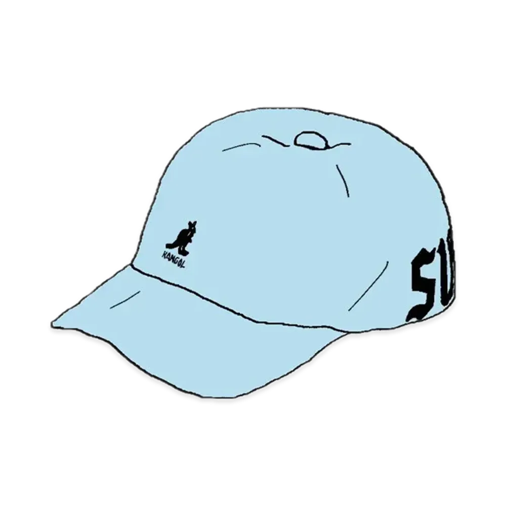 Supreme x Kangol Bermuda Spacecap "Blue"