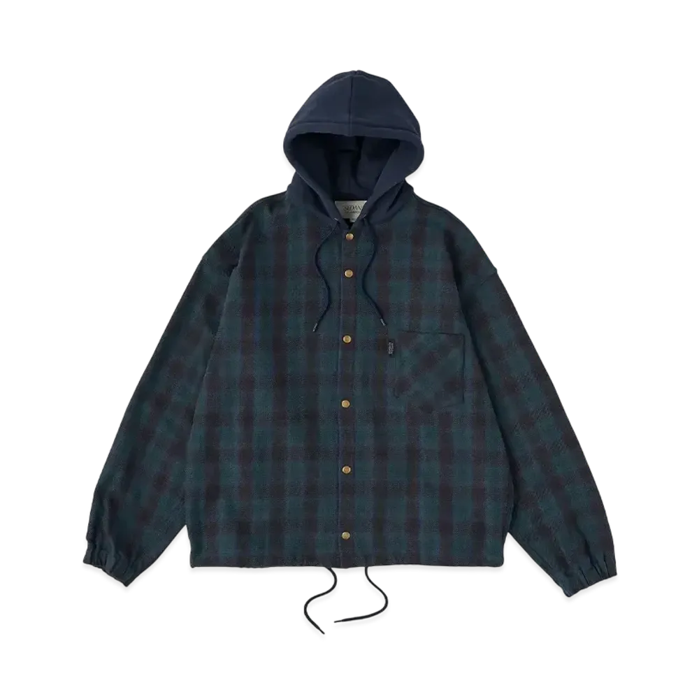 SEDAN ALL-PURPOSE Flannel Hoodie "Blackwatch"