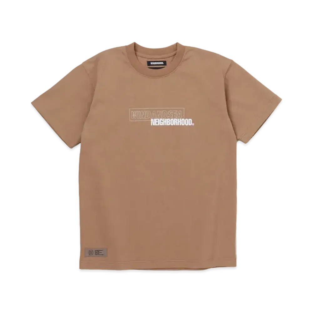 NEIGHBORHOOD NHWDS-1 / C-TEE . SS "BEIGE"