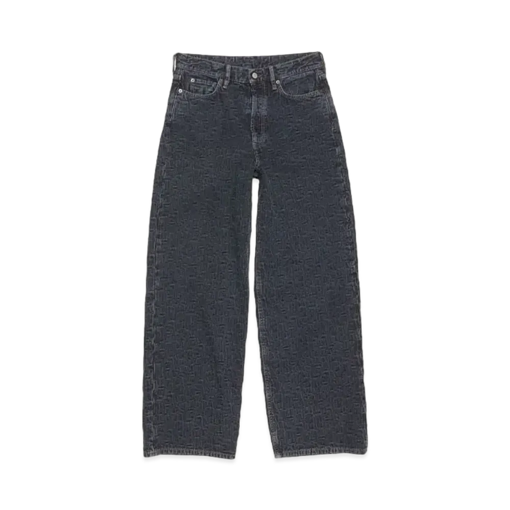 Acne Studios Baggy Fit Jeans - 1981F "Blue/Black"