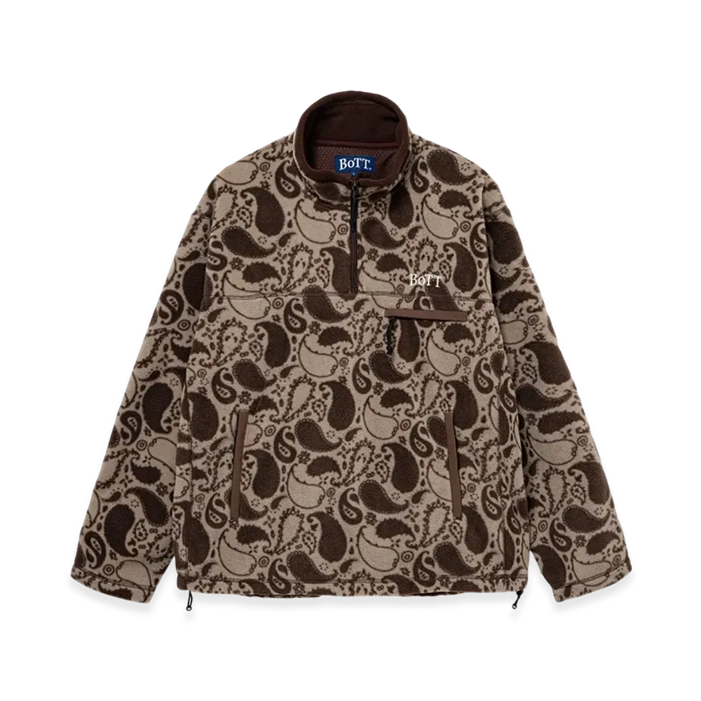 BoTT Pullover Fleece Top "Light Brown"