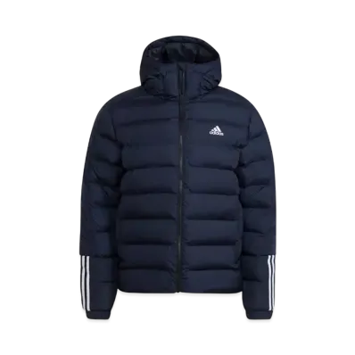 adidas Itavic Three Stripes Midweight Hooded Jacket "Legend Ink"