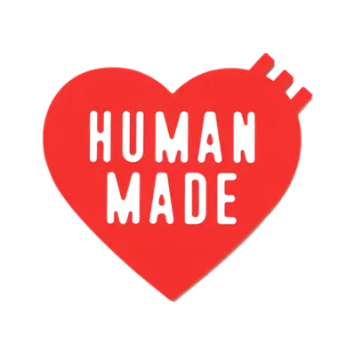 HUMAN MADE Heart Rubber Coaster "Red"