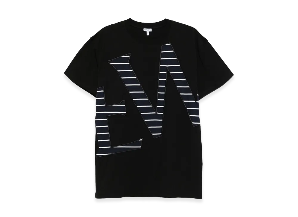 LOEWE Logo Cotton T-Shirt "Black"