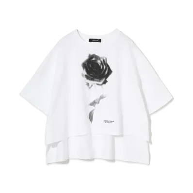 UNDERCOVER Cotton Short Wide T-Shirt "White"