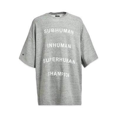 RICK OWENS x Champion Tommy T "Melange Gry"