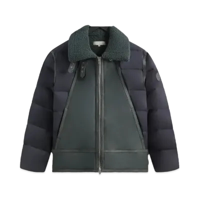 Kith Arden Bonded Microsuede Combo Jacket "Machine"