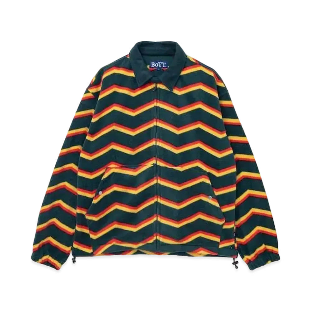 BoTT Fleece Bomber Jacket "Green"