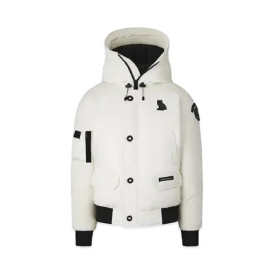 CANADA GOOSE x OCTOBER'S VERY OWN Chilliwack Bomber "North Star White"