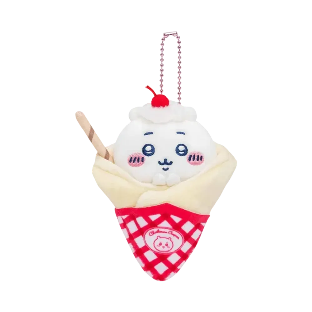 Gray Parka Service -Chiikawa Crepe Kuji- C Prize It turned into a crepe!! Mascot Chikawa