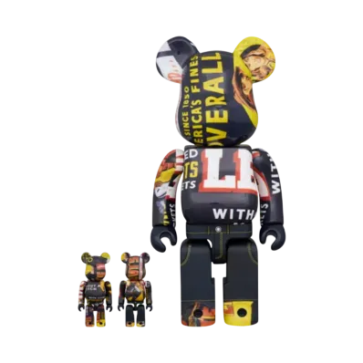 MEDICOM TOY "BEARBRICK" Levi's Banner 100% & 400%