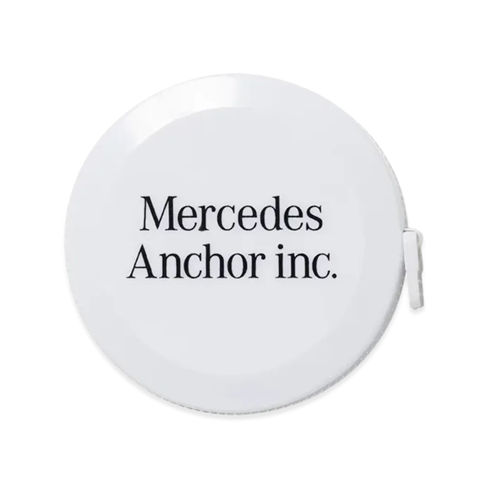 Mercedes Anchor inc. Logo Roll Measure "White"