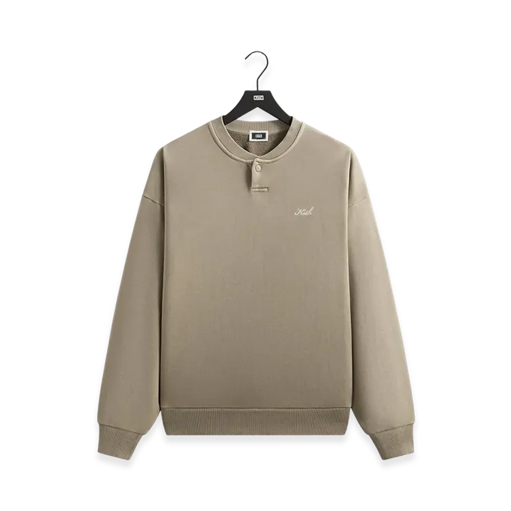 Kith Henley Nelson Pullover "Haze"
