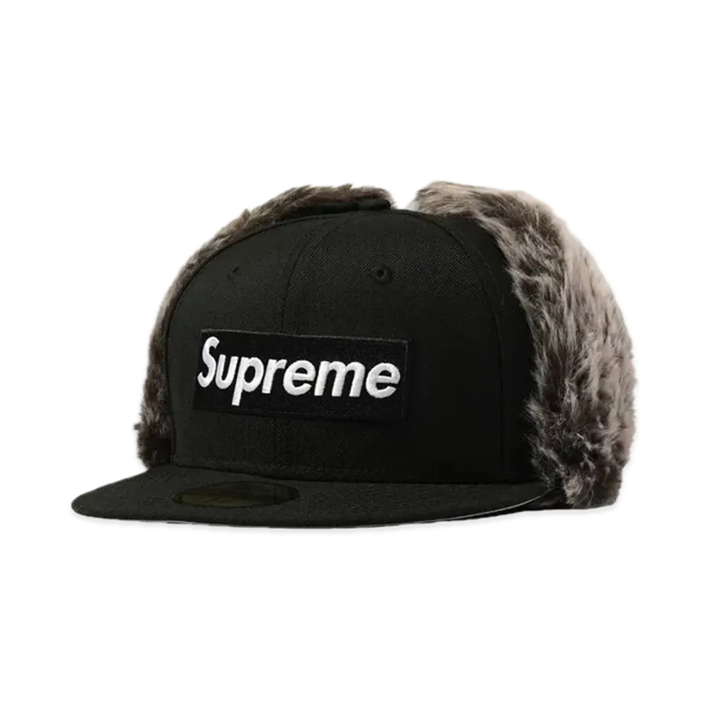 Supreme Earflap New Era® "Black"