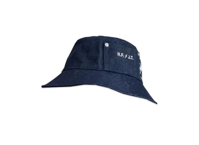 A.P.C. x Fragment Design Rain Man Bucket Hat "Indigo"