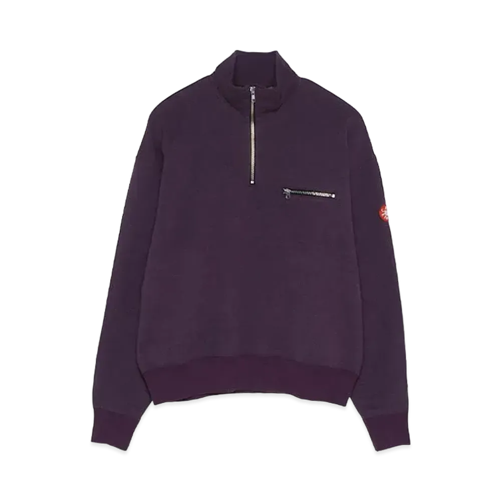 Cav Empt (C.E) EXTERIOR HALF ZIP SWEAT "Purple"