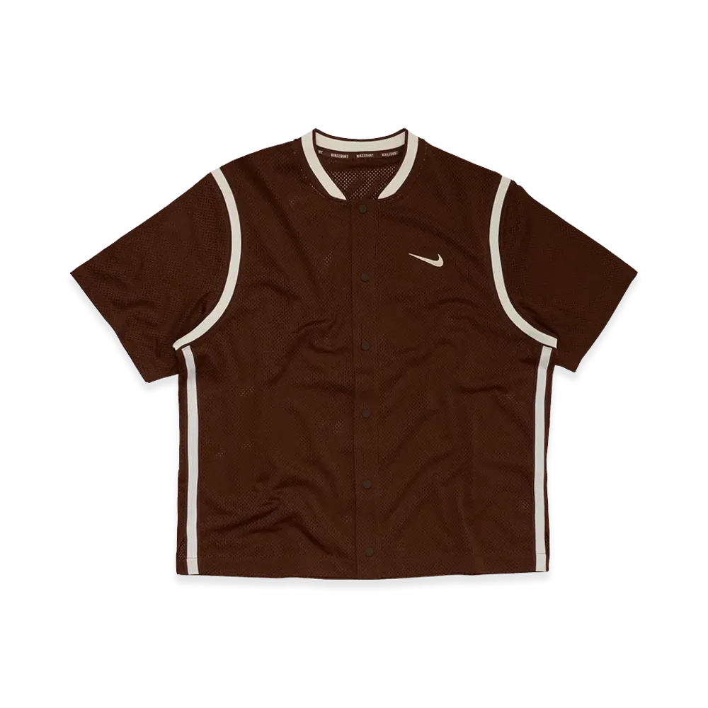 Travis Scott Cactus Jack x Nikecourt Dri-Fit Slam Cactus Jack Shooting Shirt "Brown"