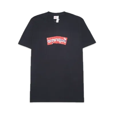 Supreme x COMME des GARCONS SHIRT Box Logo Tee "Black"