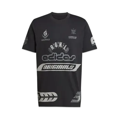 adidas Sponsors Short Sleeved T-shirt "Black"