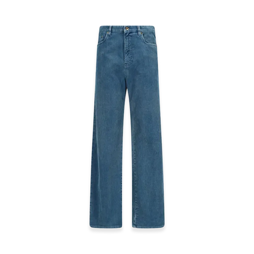 MIU MIU Women's Trousers "Lightblue"